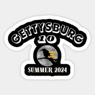 GETTYSBURG 10 Sticker